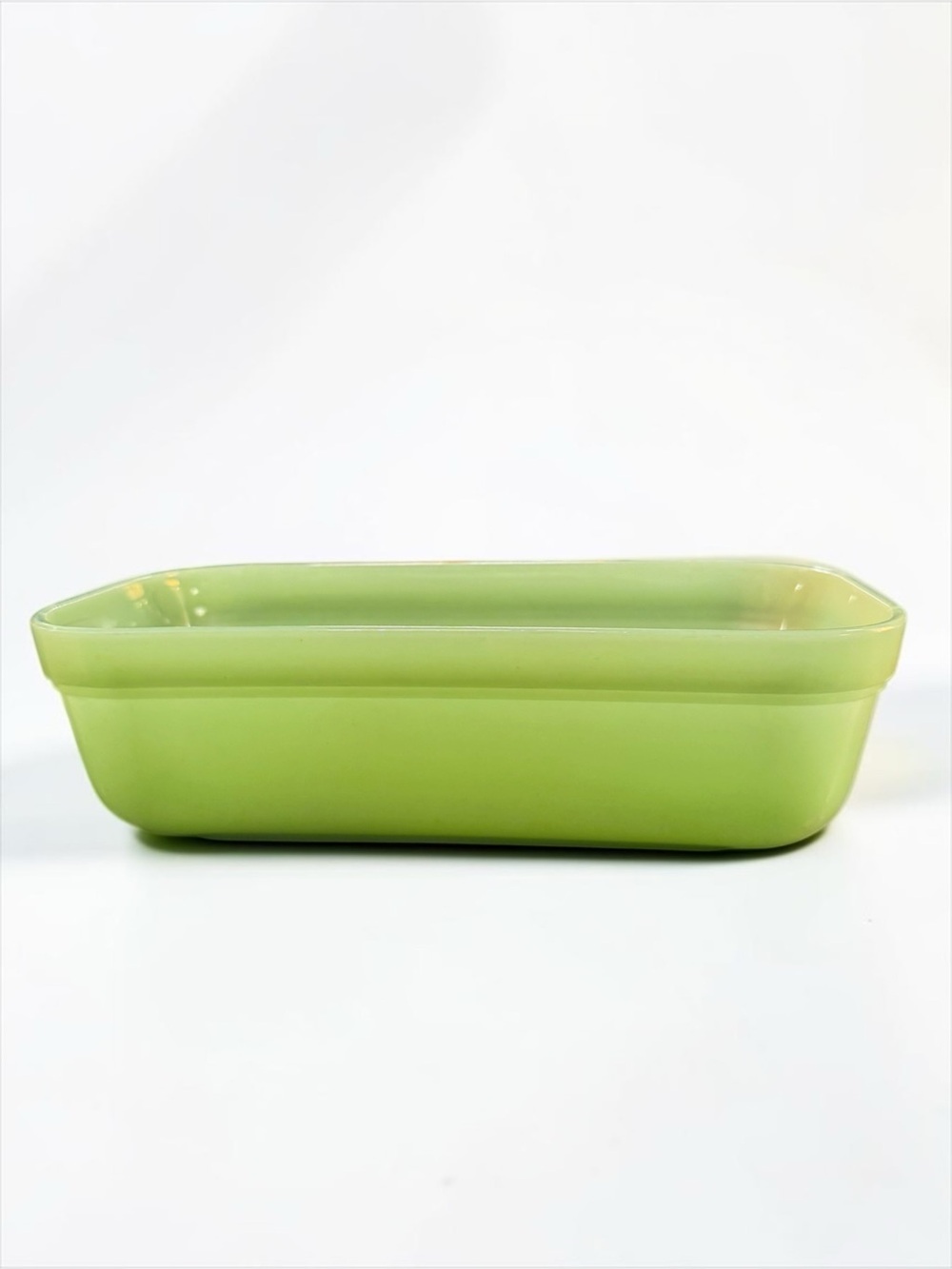 Vintage Fire King Jadeite Refrigerator Dish